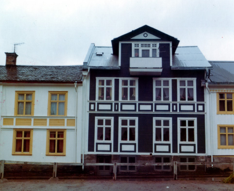 Huset på Hamngatan är fotografetat i Arvika